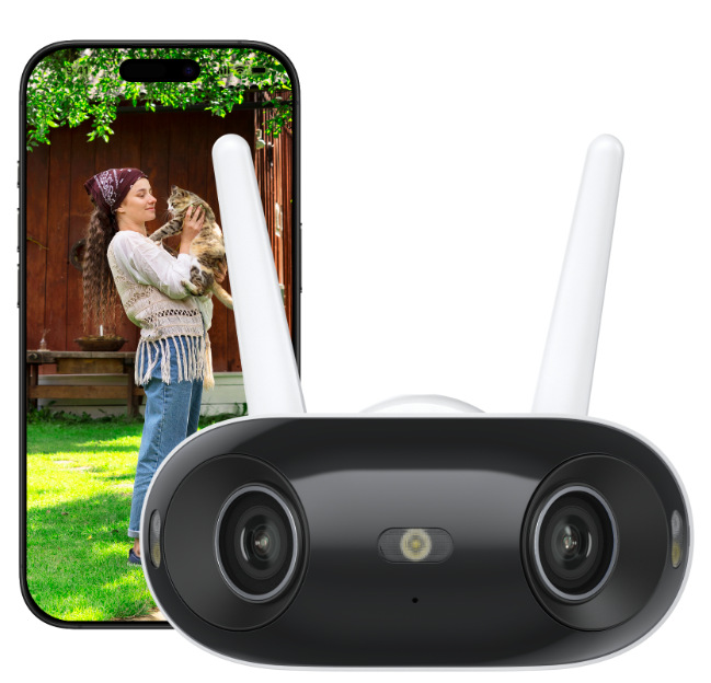 Zobrazení živého náhledu z IP kamery Reolink Elite Series W740-A Wi-Fi v mobilní aplikaci