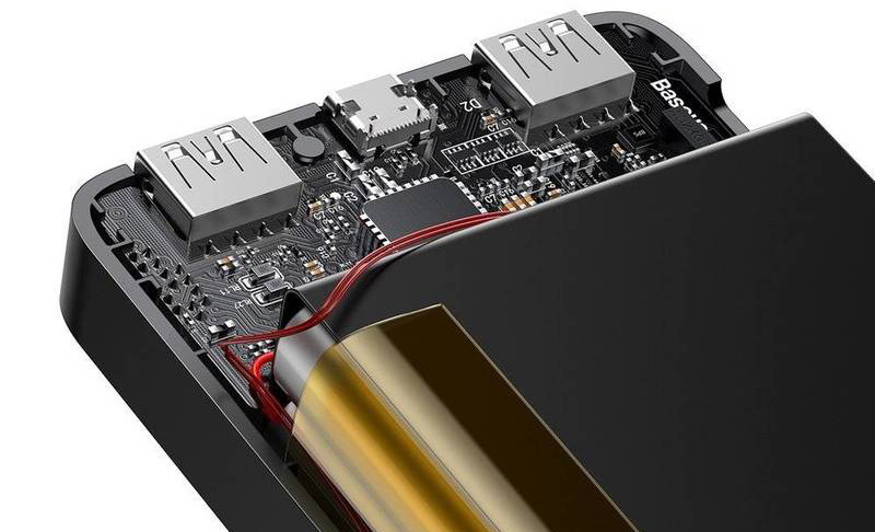 Powerbanka Baseus Bipow 20000mAh 15W černá