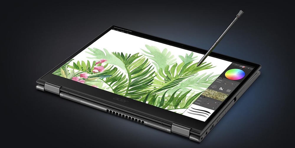 Notebook Acer Spin 5 (SP513-55N-5463) šedý Notebook Acer Spin 5 (SP513-55N-5463) šedý