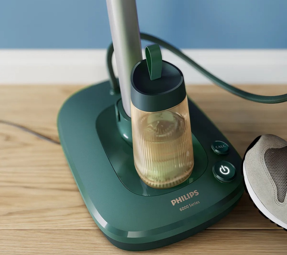 Stojanový napařovač oděvů Philips Series 6000 AIS6020/70 zelený