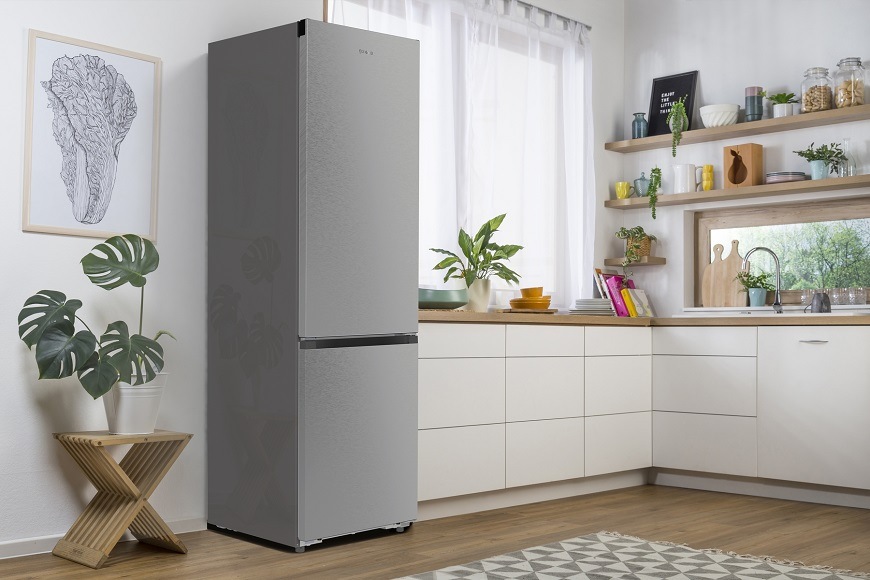 Chladnička s mrazničkou Gorenje G600 NRB62C6X4WFE nerez Chladnička NRB62C6X4WFE, nerezová, v domácnosti