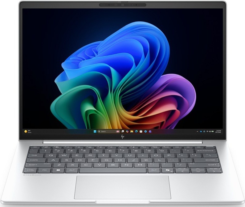 Notebook HP Elitebook 8 G2a s AI, stříbrná barva