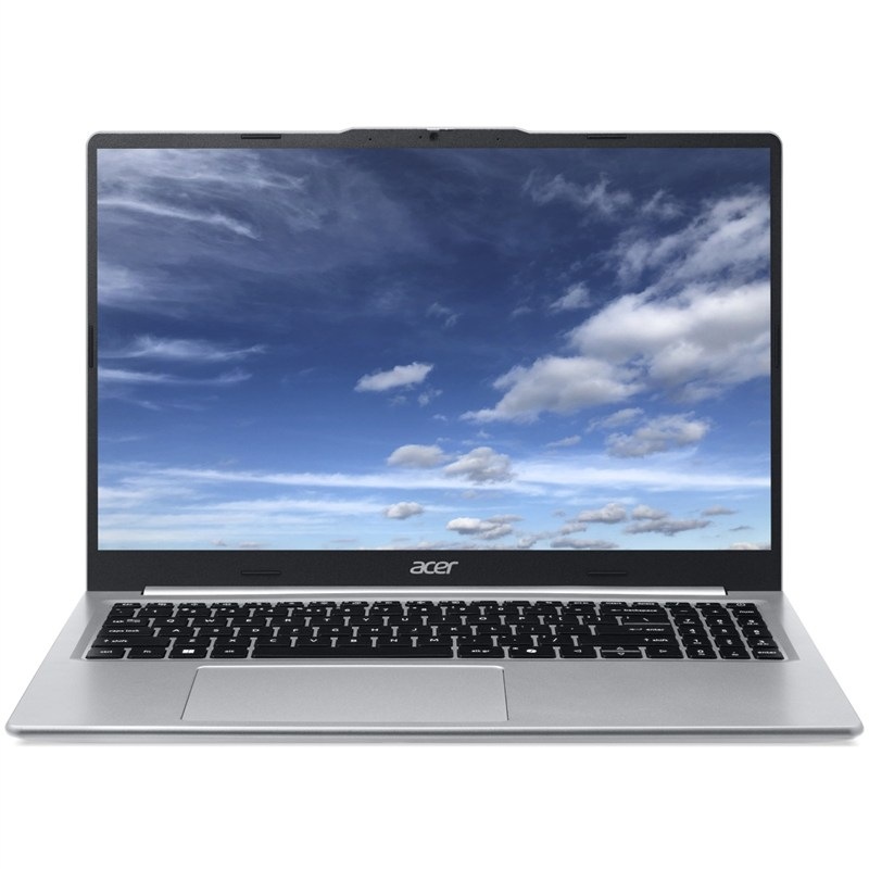 Notebook Acer Aspire Lite 15 ve stříbrné barvě.