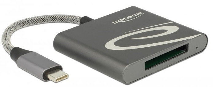Čtečka paměťových karet DeLock USB-C/XQD 2.0