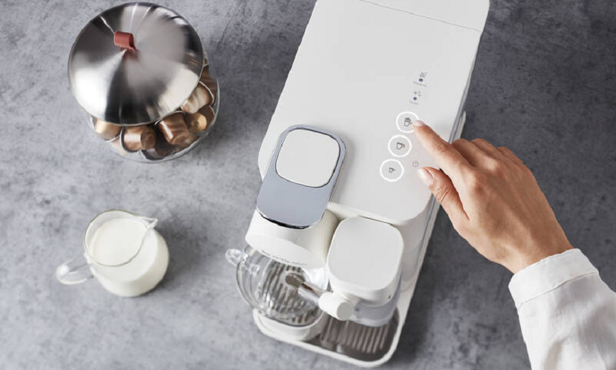 Kapslový kávovar De'Longhi Nespresso Lattissima One EN 510.W bílý Kapslový kávovar De'Longhi Nespresso Lattissima One EN 510.W bílý