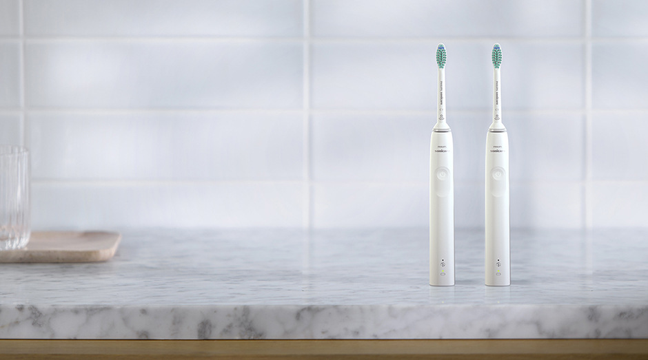 Set zubních kartáčků Philips Sonicare 3100 HX3675/13 bílý