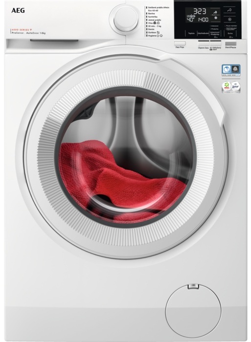 Pračka s předním plněním AEG LFR61842QC 6000 ProSense AutoDose