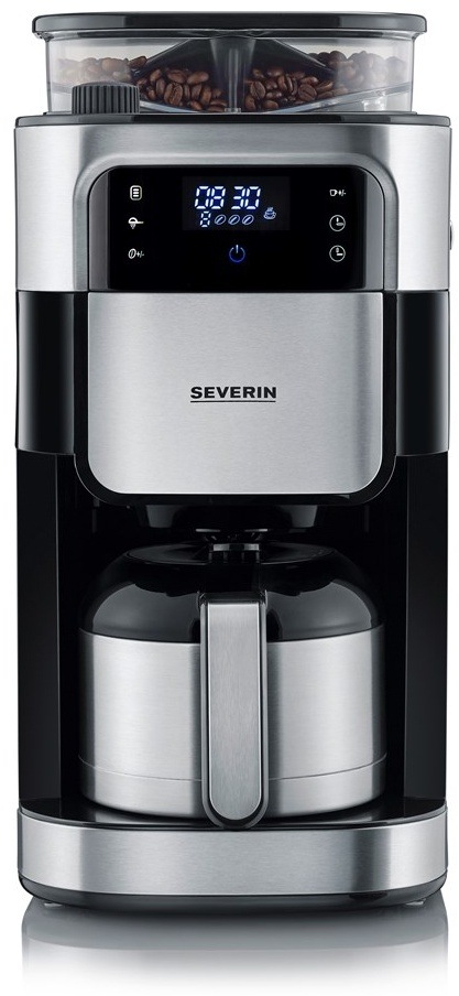 Kávovar s mlýnkem Severin KA 4814 černý/nerez