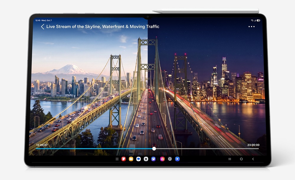 Dotykový tablet Samsung Galaxy Tab S12 Ultra 12 GB / 256 GB + dotykové pero šedý Samsung Galaxy Tab S12 Ultra vydrží na nabití pracovat až 23 hodin