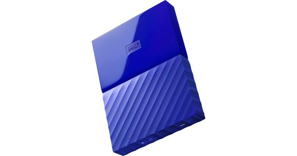 Externí pevný disk 2,5" Western Digital My Passport 2TB, USB 3.0 modrý