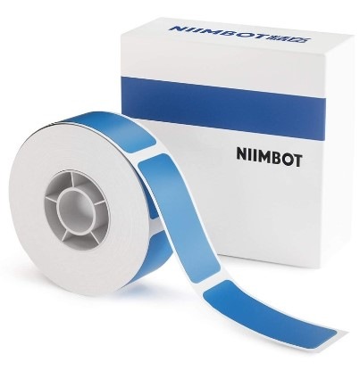 Papírový štítek Niimbot RP 12x40mm 160ks pro D11 a D110 modrý