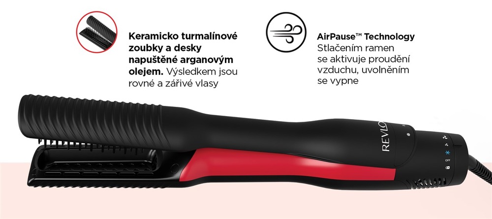 Žehlička na vlasy Revlon One-Step RVDR5330E černá Žehlička na vlasy Revlon One-Step RVDR5330E černá