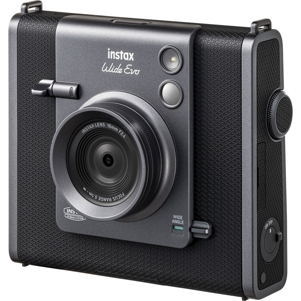 Instantní fotoaparát Fujifilm Instax WIDE EVO černý/šedý