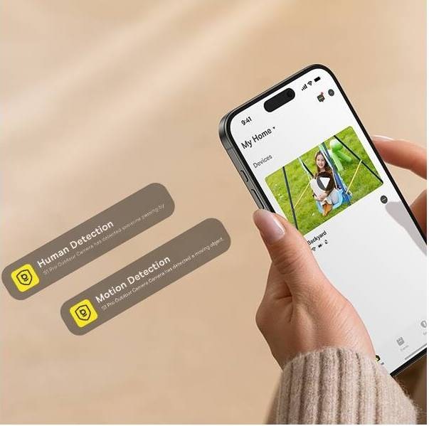 IP kamera Baseus Security S1 2K bílá