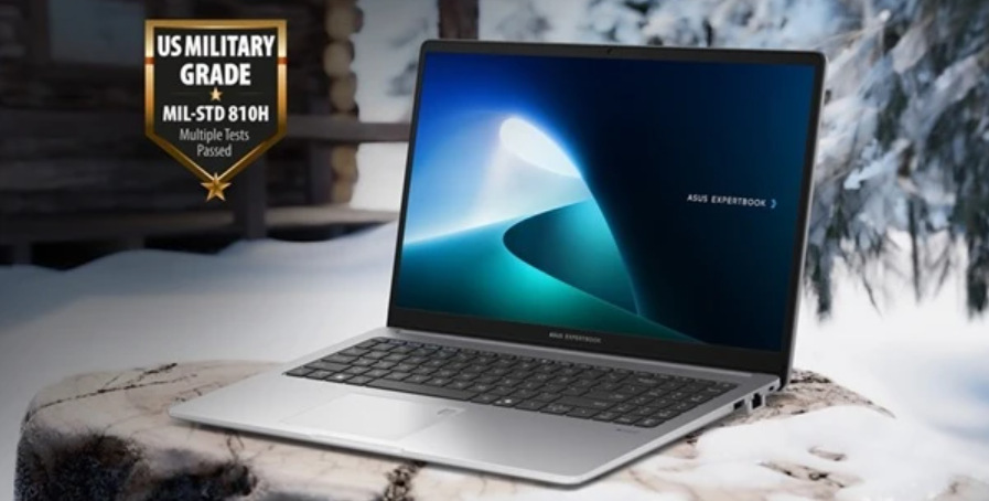 Notebook Asus ExpertBook P1 s armádní odolností