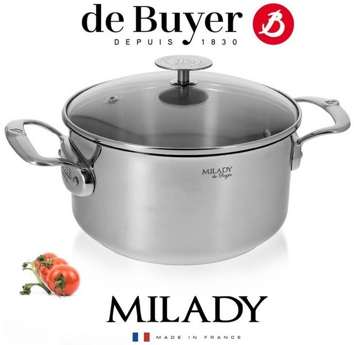 Hrnec s poklicí de Buyer MILADY 3427.28, 8 l nerez