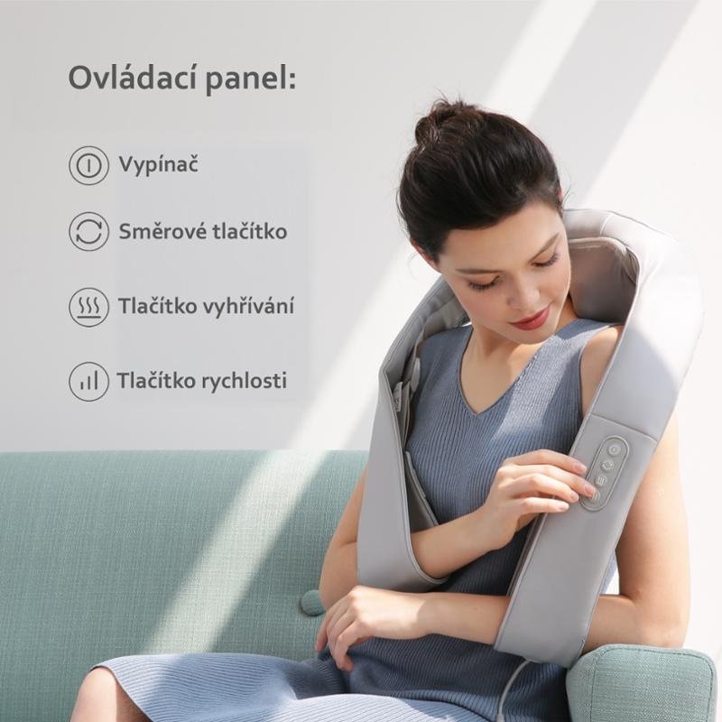 Masážní přístroj NAIPO oCuddle-C1 šedý Masážní přístroj NAIPO oCuddle-C1 šedý