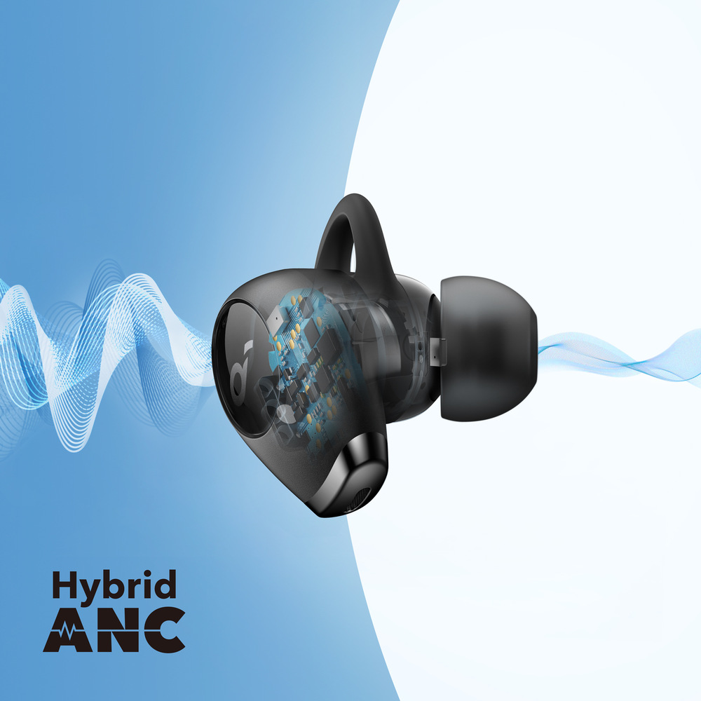 Sluchátka Anker Soundcore Life Dot 2 NC černá Sluchátka Anker Soundcore Life Dot 2 NC černá