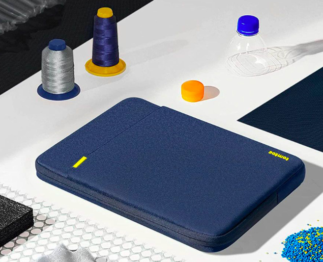 Pouzdro na notebook tomtoc Sleeve na 14" MacBook Pro - modré