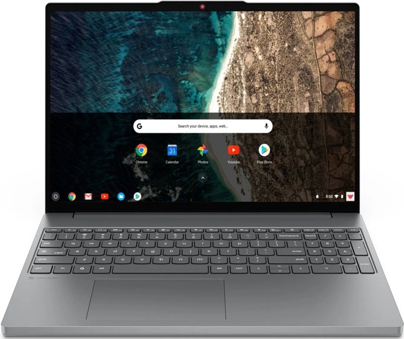 Notebook Lenovo Chrome 15M8910 Mediatek-Kompanio 540, šedá barva