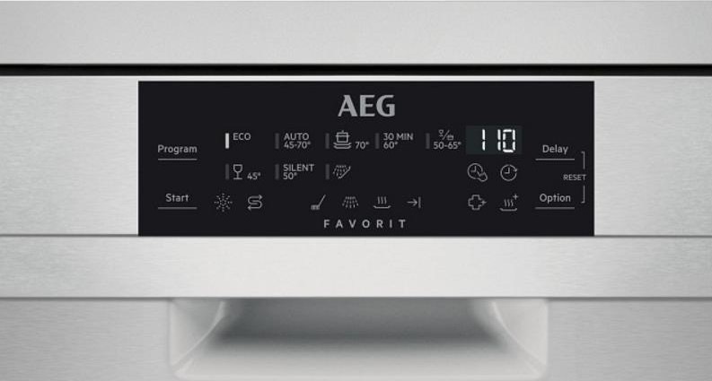 Myčka nádobí AEG Mastery FFB83730PM nerez