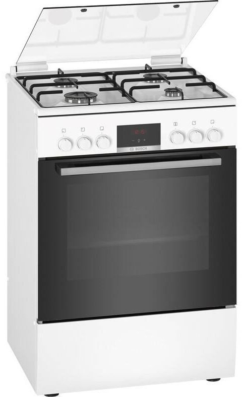 Kombinovaný sporák Bosch Serie 4 HXN390D20 bílý