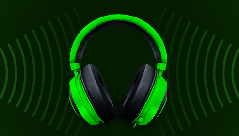 Headset Razer Kraken Tournament Edition černý/zelený