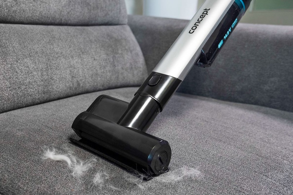 Akumulátorový vysavač Concept VP4430 černý aku vysavač Concept VP4430