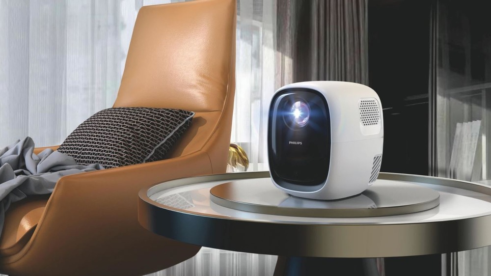 Projektor Philips N130 bílý Projektor Philips N130 LCD, WXGA, 16:9,