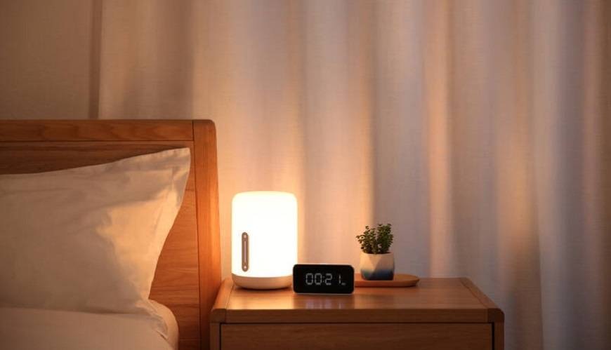 Stolní LED lampička Xiaomi Mi Bedside Lamp 2 EU bílá Stolní LED lampička Xiaomi Mi Bedside Lamp 2 EU - bílá