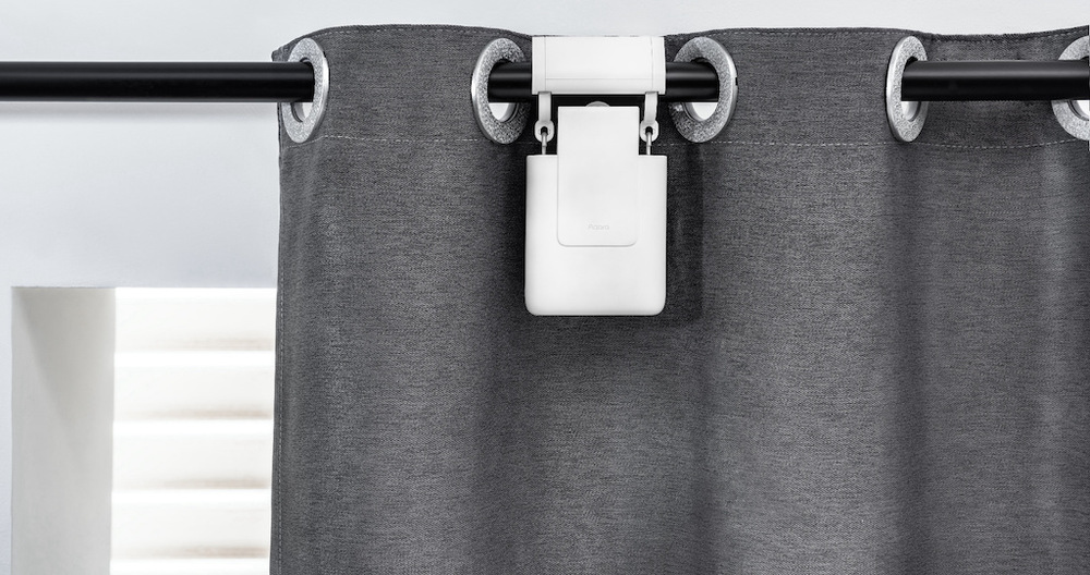 Pohon Aqara Smart Home pohon závěsů E1 bílý