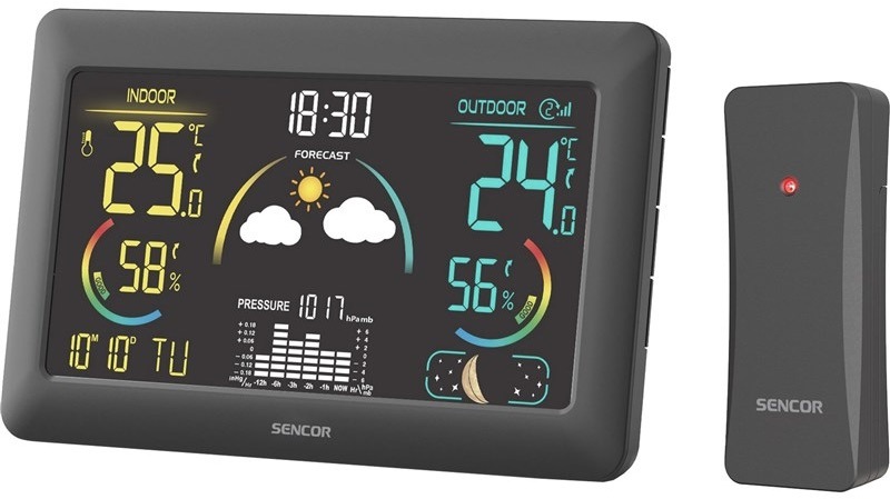 Meteorologická stanice Sencor SWS 4900 černý
