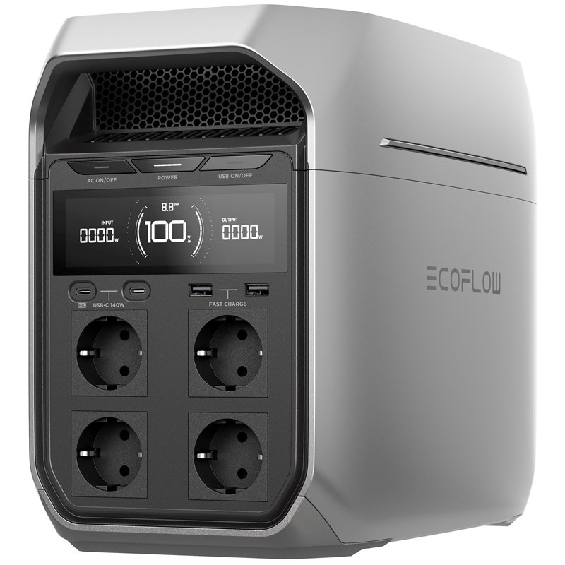 Nabíjecí stanice EcoFlow DELTA 3 Plus (1024Wh) černá/stříbrná