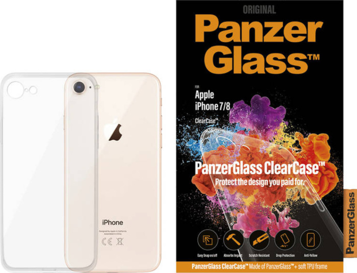 PanzerGlass pro Apple iPhone 7/8, průhledná