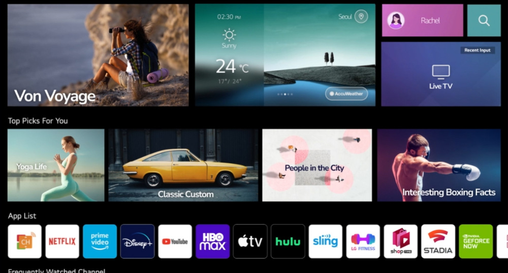 Televize LG OLED55G2 Televize LG OLED55G2