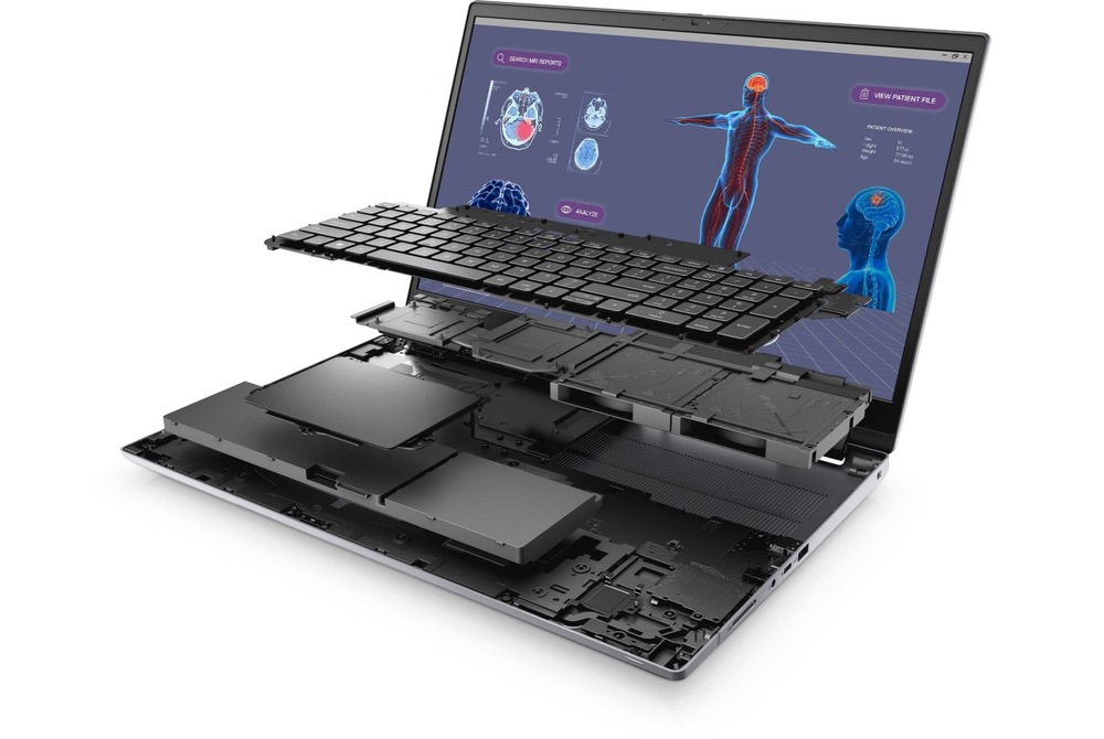 Notebook Dell Precision 16 (7680) šedý