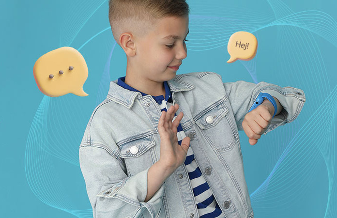 Chytré hodinky Garett Kids Twin 2 4G růžové Chytré hodinky Garett Kids Twin 2 4G růžové