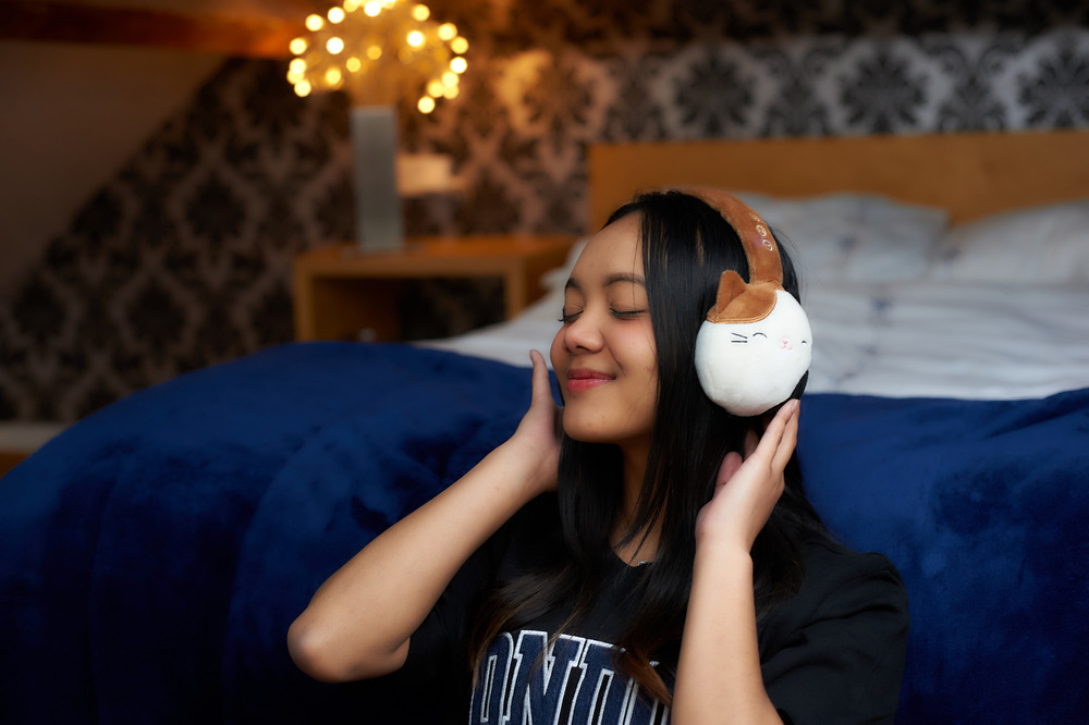 Sluchátka Lazerbuilt Squishmallows Plush Bluetooth - Cam hnědá Lazerbuilt Squishmallows Plush Bluetooth Cam, hnědá