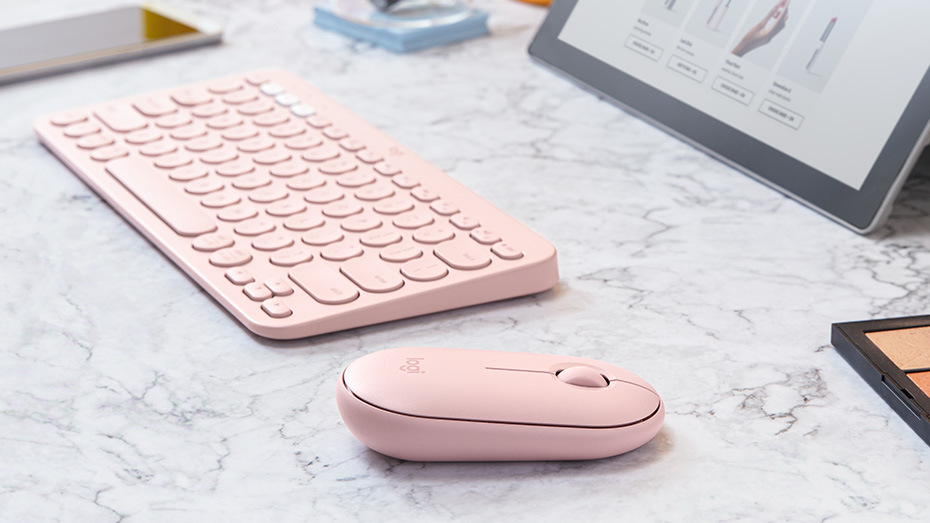Myš Logitech Pebble M350 bílá