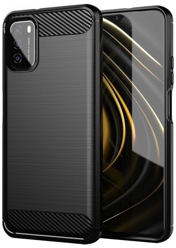 Kryt na mobil WG Carbon na Xiaomi Redmi Note 10 5G černý
