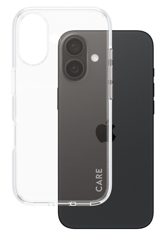 Kryt na mobil PanzerGlass CARE Urban Combat na Apple iPhone 16 průhledný