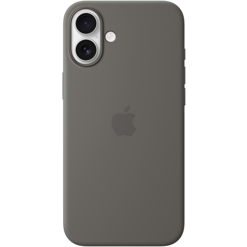 Kryt na mobil Apple iPhone 16 Plus Silicone Case s MagSafe - skálově šedý Kryt na mobil Apple iPhone 16 Plus Silicone Case s MagSafe - skálově šedý