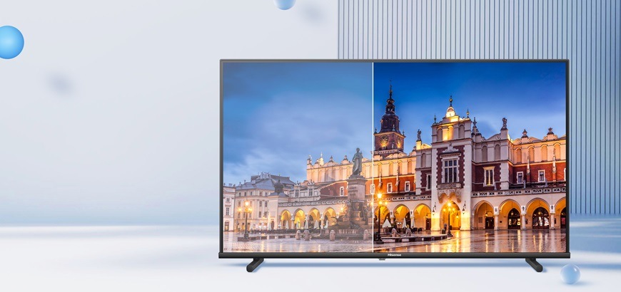 Televize Hisense 32A4Q Televize Hisense 32A4Q, vysoký kontrast