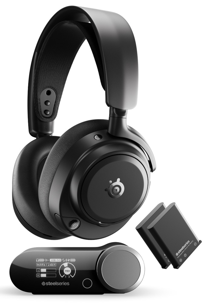 Headset SteelSeries Arctis Nova Pro Omni černý Herní headset SteelSeries Arctis Nova Pro Omni s externí základnou