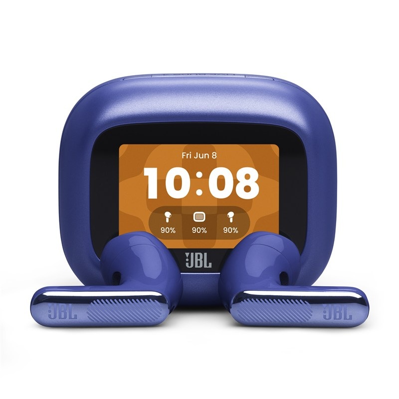 TWS sluchátka JBL Live Flex4, modrá barva