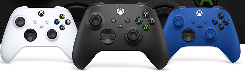 Bezdrátový ovladač Microsoft Xbox Series červený Gamepad Microsoft Xbox XSX Wireless Controller