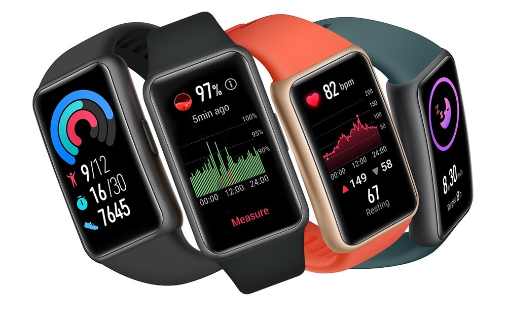 Fitness náramek Huawei Band 6 růžový Fitness náramek Huawei Band 6 růžový