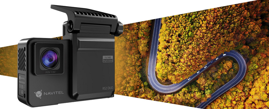 Autokamera NAVITEL RS2 DUO černá Autokamera NAVITEL RS2 DUO černá