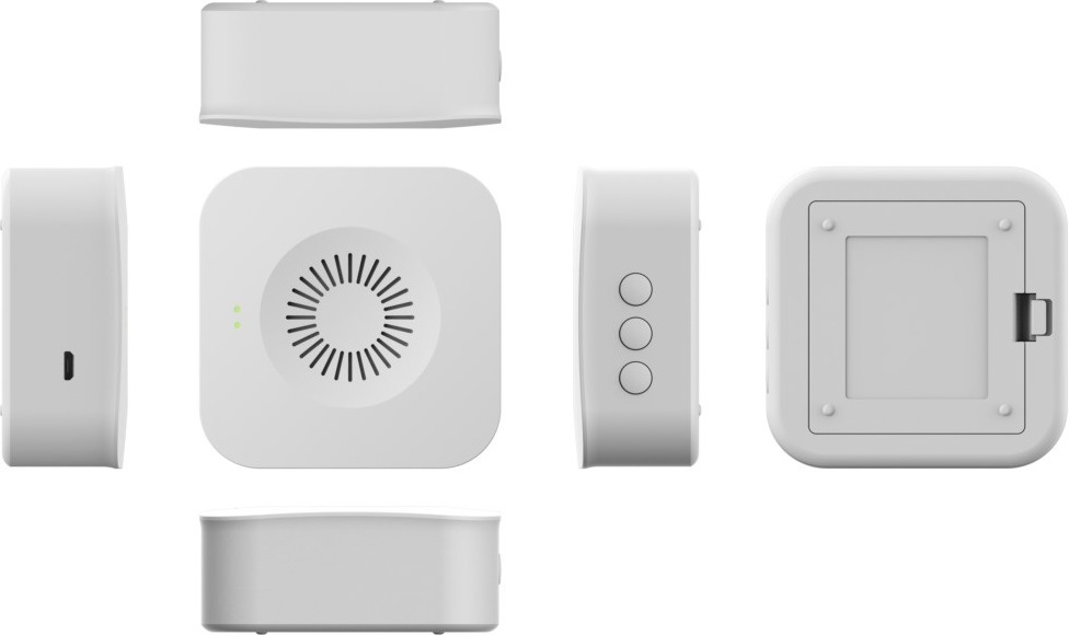 Videozvonek IMMAX NEO LITE SMART Wi-Fi šedý Zvonek bezdrátový IMMAX NEO LITE SMART Wi-Fi (07728L) šedý