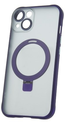 Kryt na mobil CPA Mag Ring na Apple iPhone 14 fialový